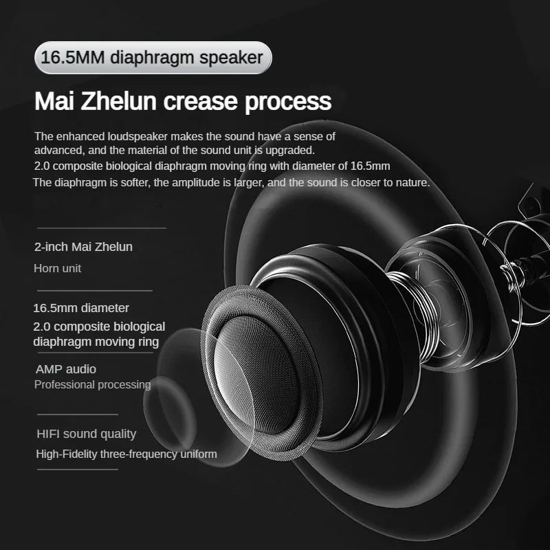 SHUKE Bone Conduction Bluetooth Headset IPX5 Waterproof Earbuds With Mic