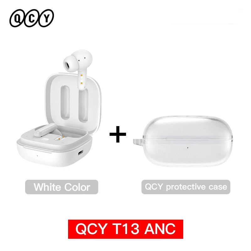 QCY T13 ANC Bluetooth 5.3 Wireless Earbuds Active Noise Control