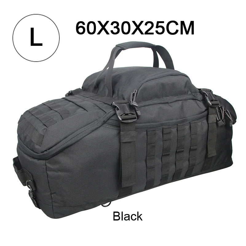 LQARMY Outdoor MOLLE Tactical Backpack For Hiking Travel