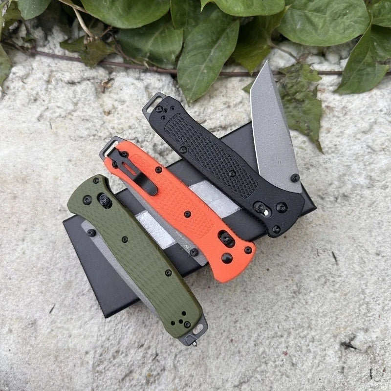 DIY Supplies BM 537 Folding Knife 440C Steel Survival Tool
