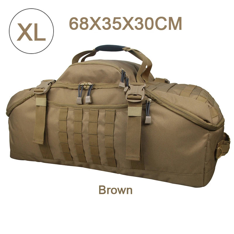 LQARMY Outdoor MOLLE Tactical Backpack For Hiking Travel