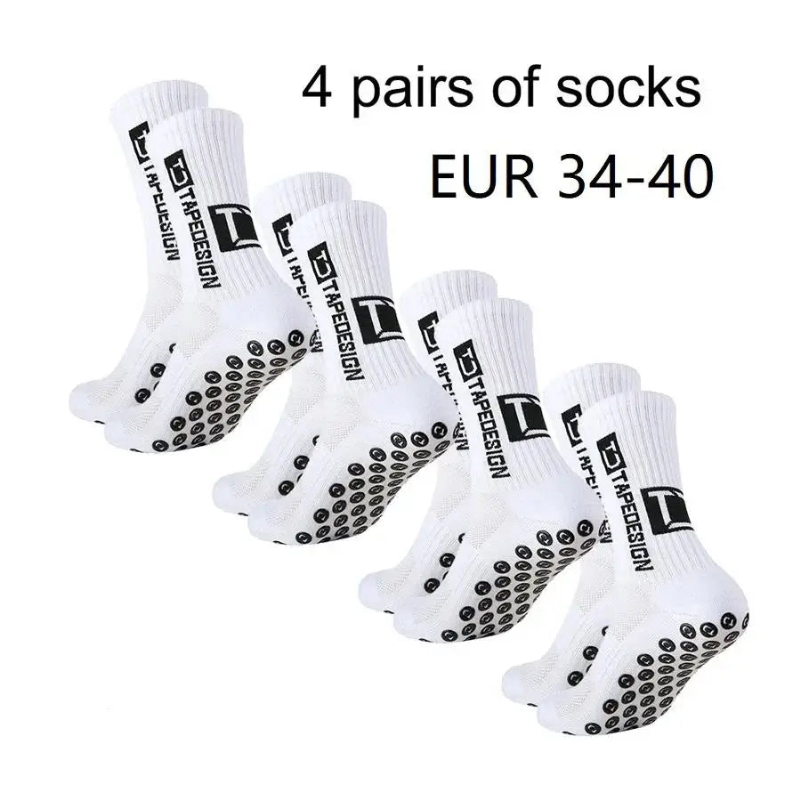 Football Socks Mid Tube Glued for Training and Competition