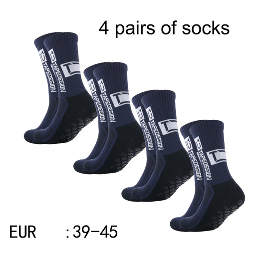 Football Socks Mid Tube Glued for Training and Competition