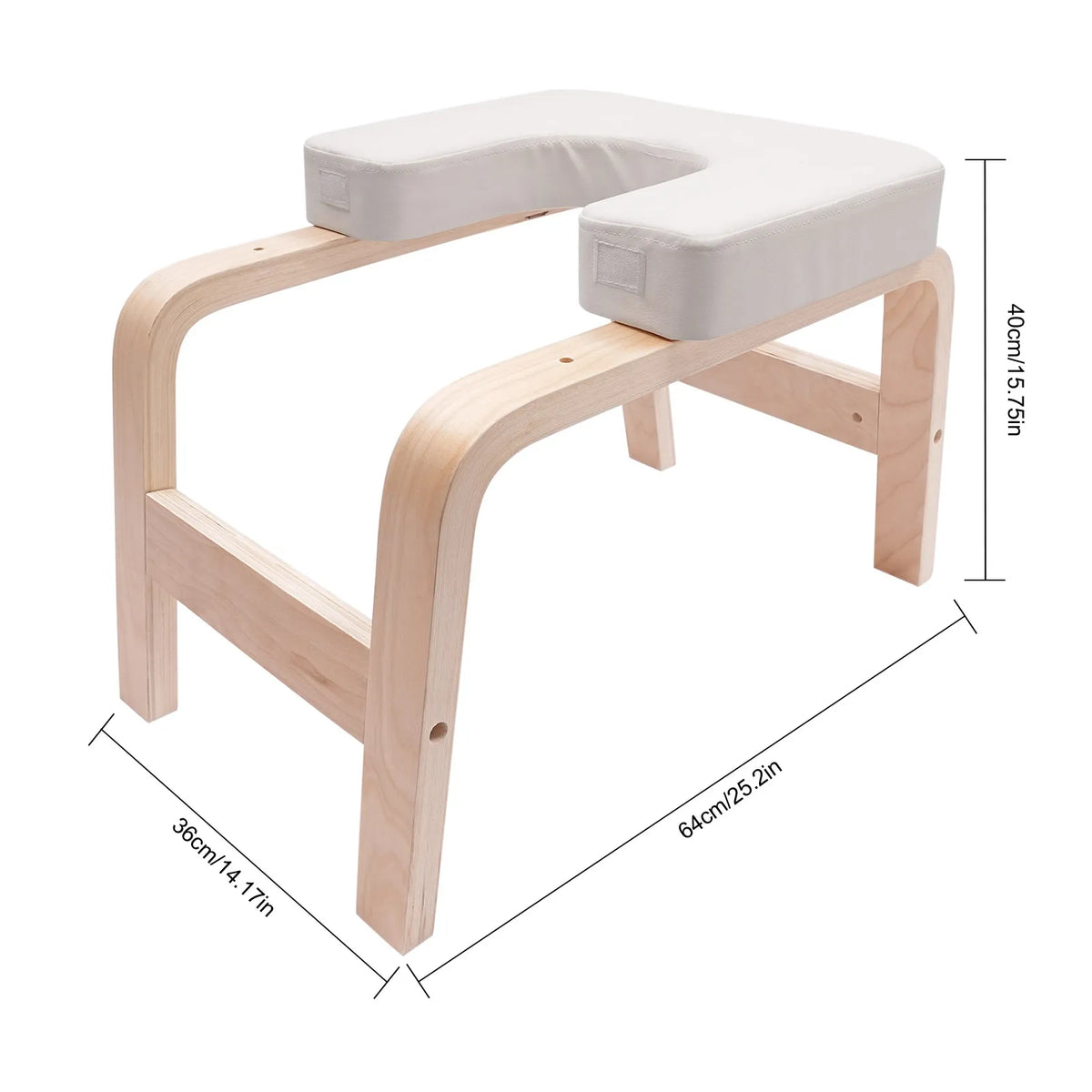 Bymaocar Yoga Headstand Inversion Bench for Balance and Fitness