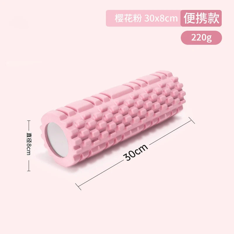 Yoga Foam Roller For Deep Tissue Muscle Massage And Recovery