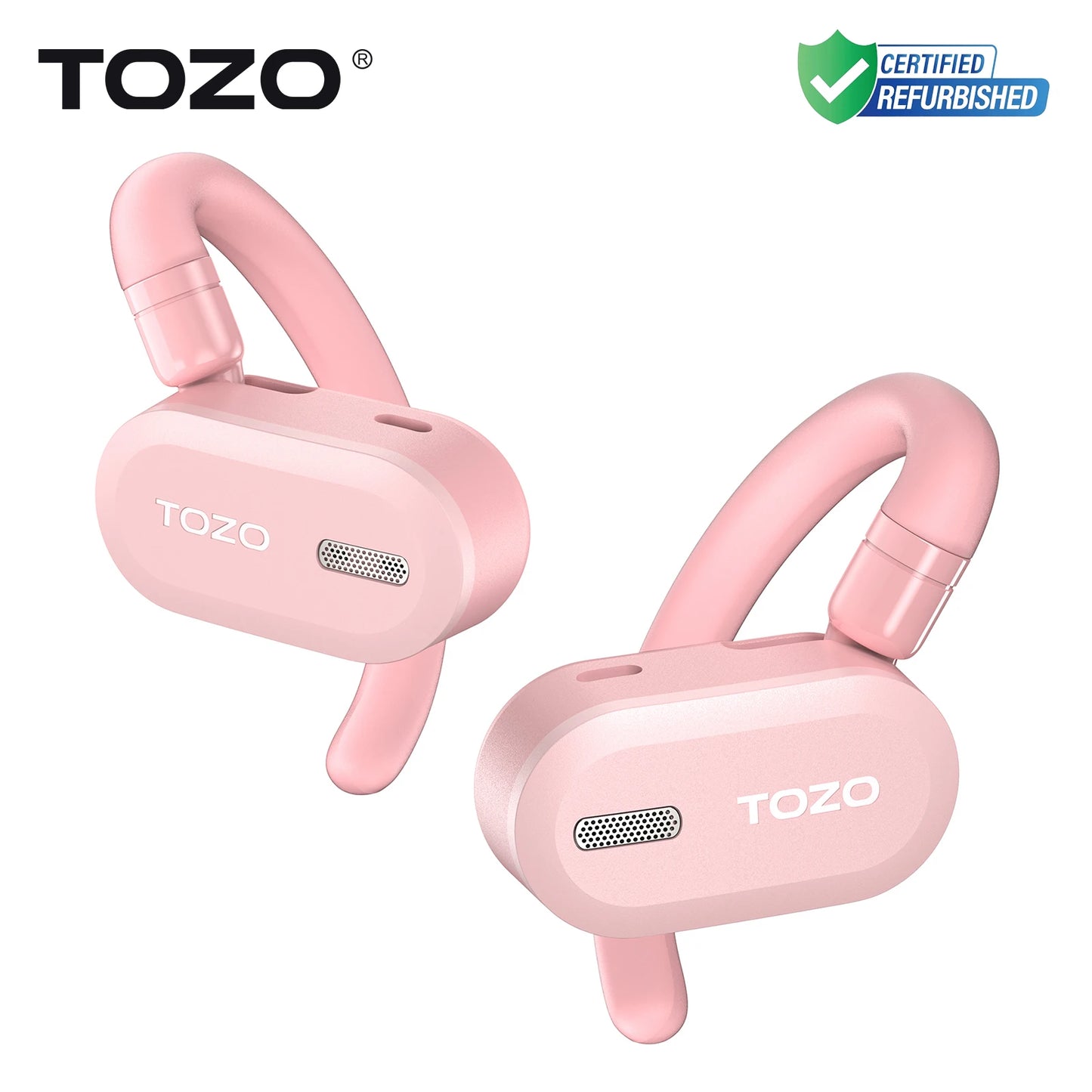 TOZO Refurbished Open Ear Hooks Bluetooth Earphones 5.3