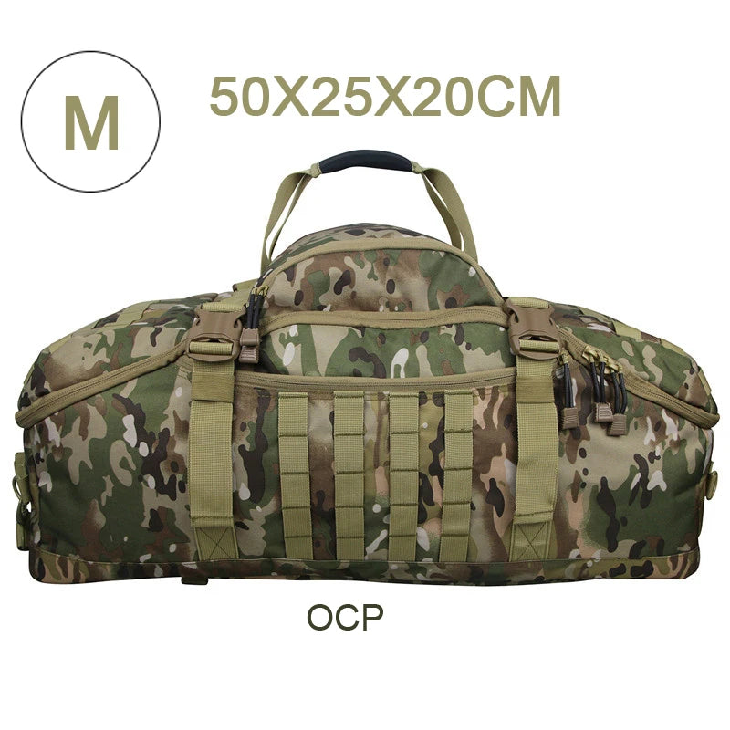 LQARMY Outdoor MOLLE Tactical Backpack For Hiking Travel