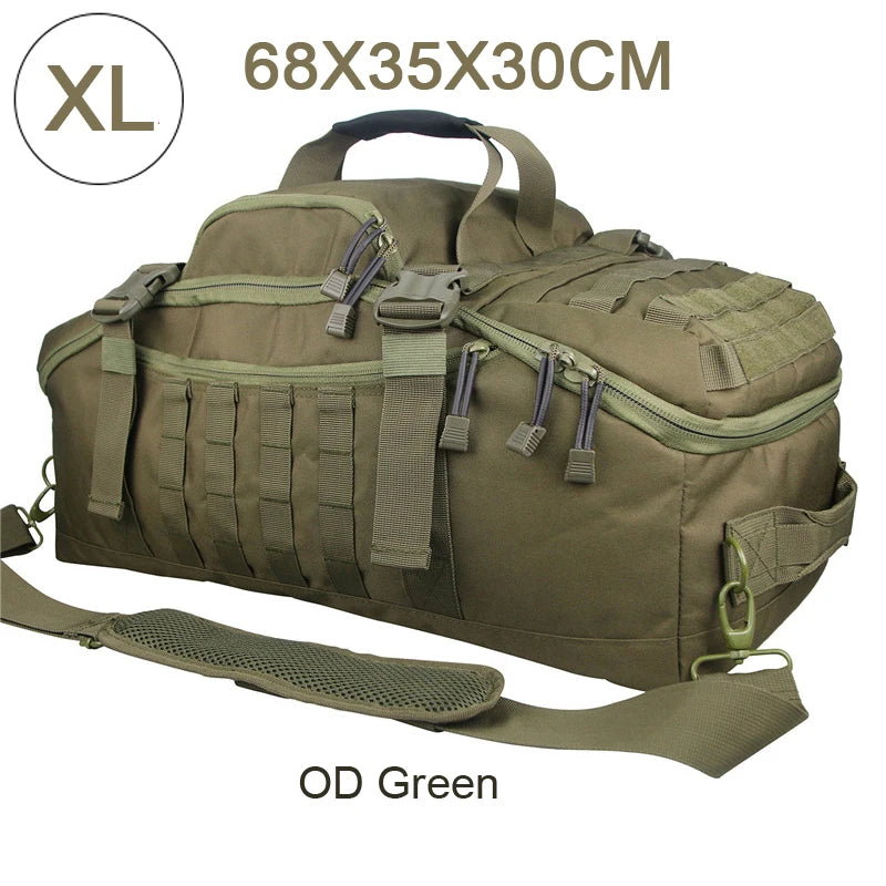 LQARMY Outdoor MOLLE Tactical Backpack For Hiking Travel