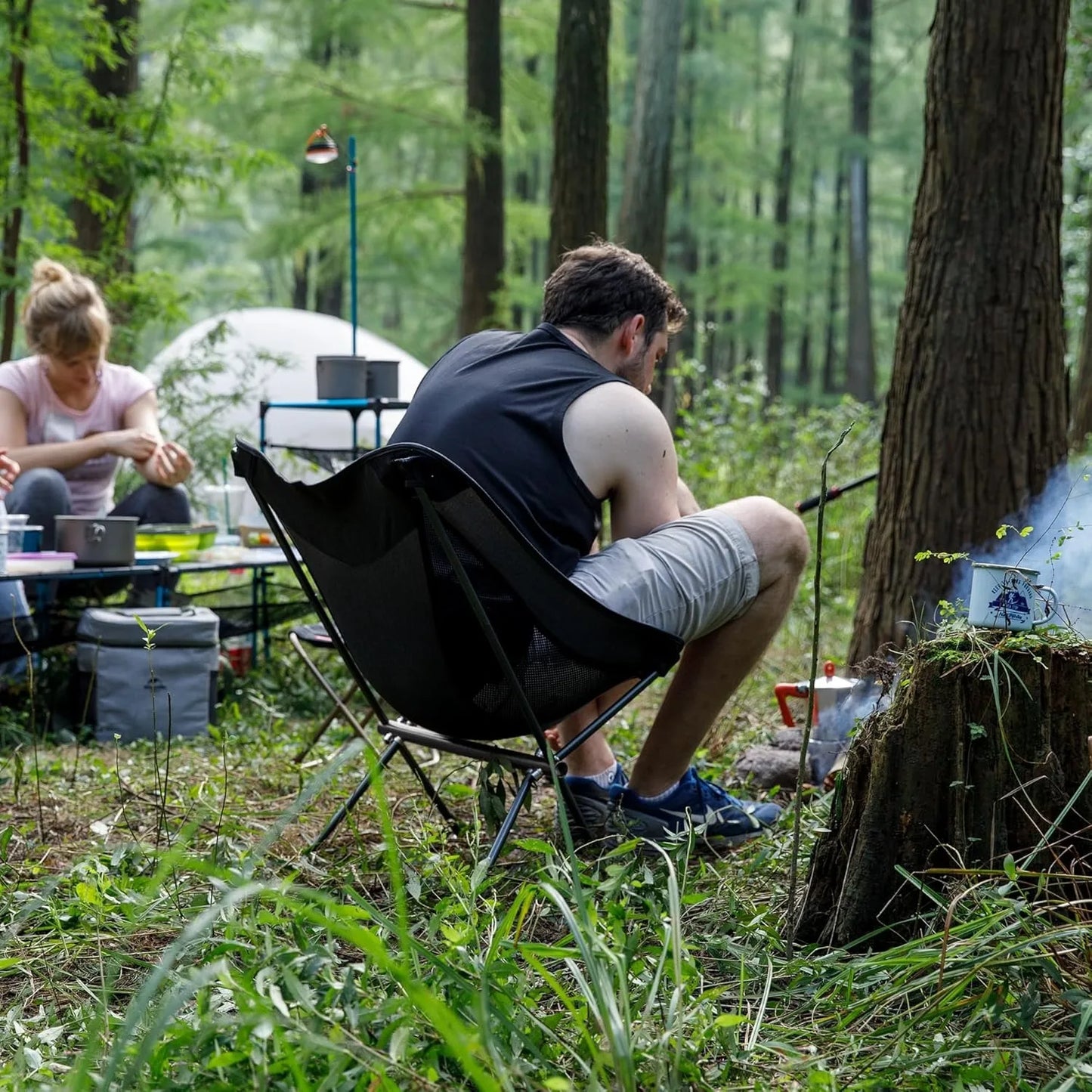 Naturehike Ultralight Folding Chair L04 150kg Load Capacity
