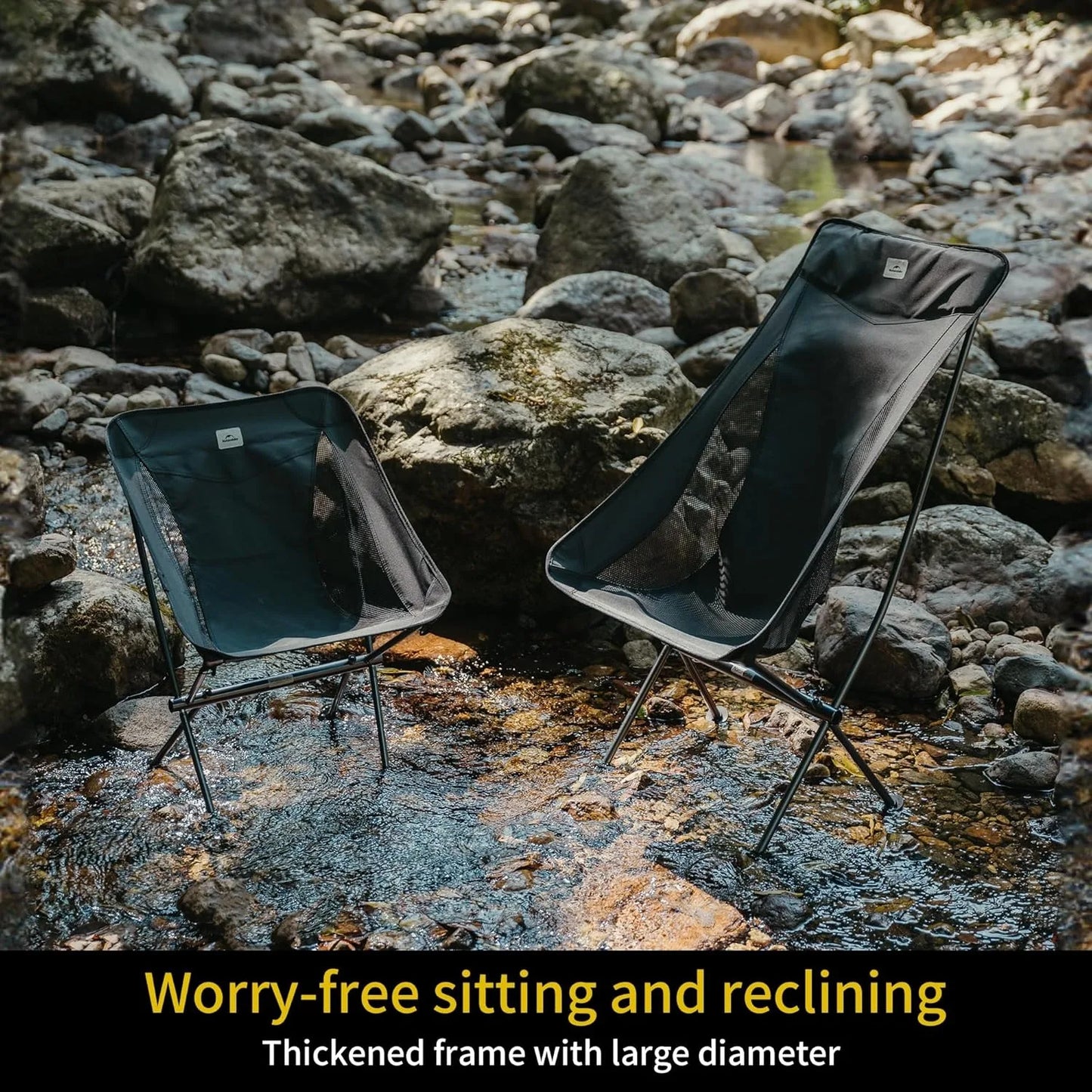 Naturehike Ultralight Folding Chair L04 150kg Load Capacity