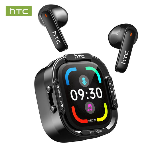 HTC NE70 Wireless Bluetooth Headphones With AI Translator Battery Life