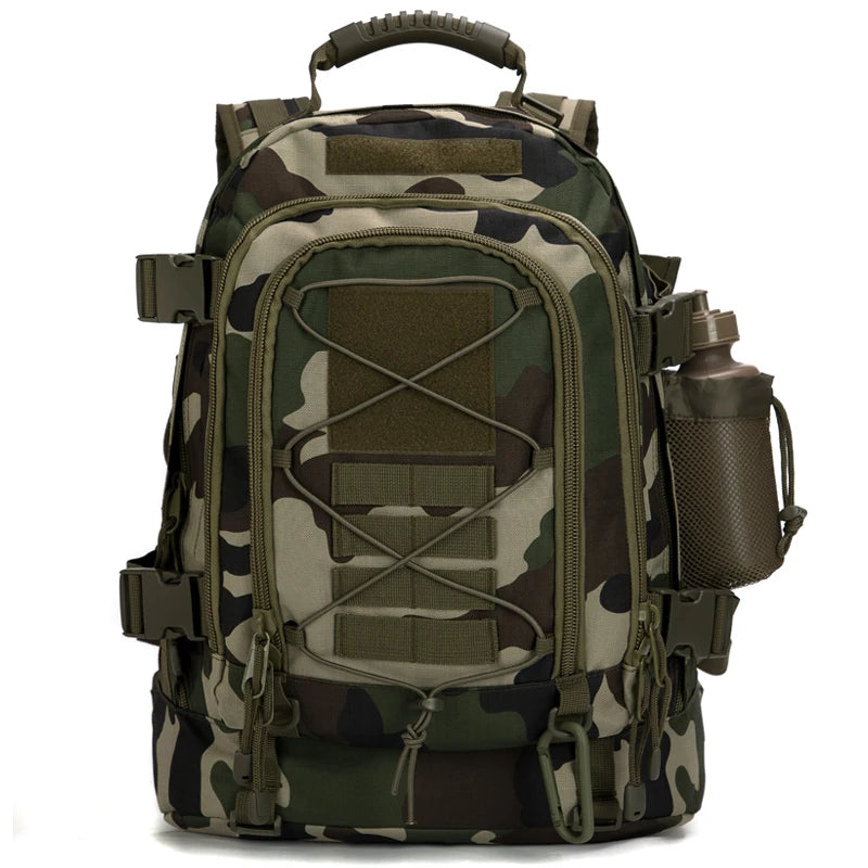 LQARMY Tactical Backpack Large Capacity Outdoor Hiking Bag