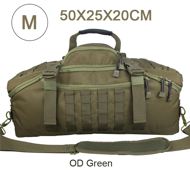 LQARMY Outdoor MOLLE Tactical Backpack For Hiking Travel