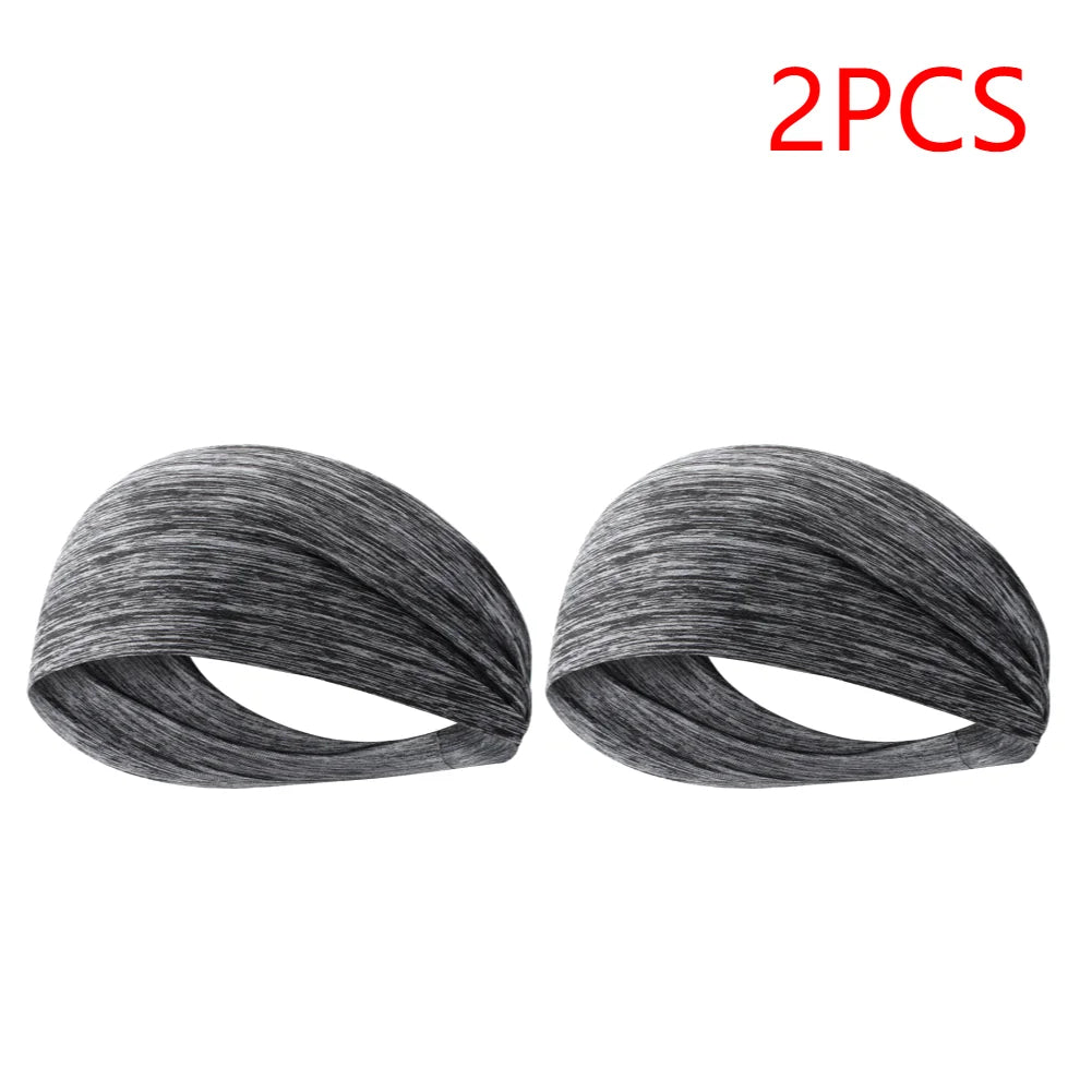 APWIKOGER Sports Headband Sweat Absorbent Elastic Running Band