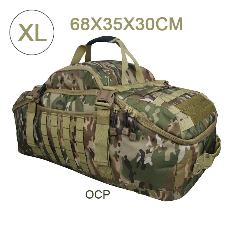 LQARMY Outdoor MOLLE Tactical Backpack For Hiking Travel